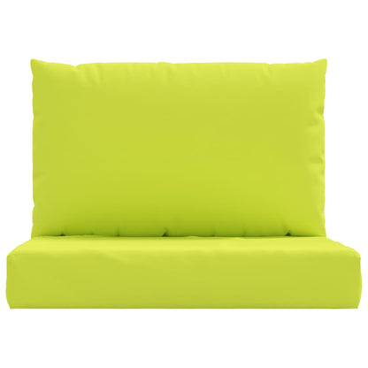 vidaXL Coussins de palette 2 pcs vert vif tissu oxford