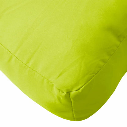 vidaXL Coussins de palette 2 pcs vert vif tissu oxford