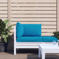 vidaXL Coussins de palette 3 pcs bleu clair tissu oxford
