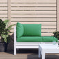 vidaXL Coussins de palette 3 pcs vert tissu oxford