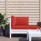vidaXL Coussins de palette 3 pcs rouge tissu oxford
