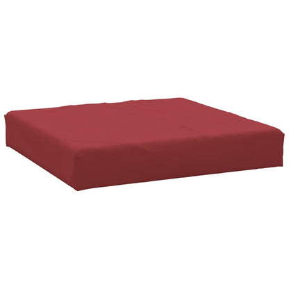 vidaXL Coussins de palette 3 pcs rouge bordeaux tissu oxford
