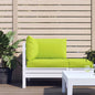 vidaXL Coussins de palette 3 pcs vert vif tissu oxford
