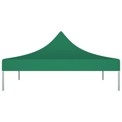 vidaXL Toit de tente de réception 3x3 m Vert 270 g/m²