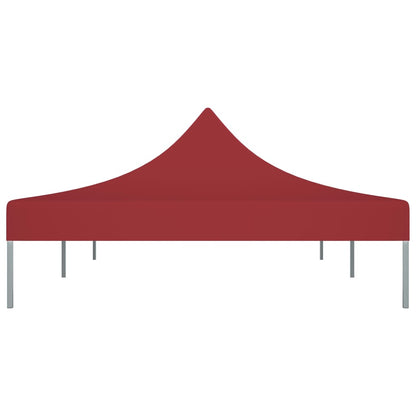 vidaXL Toit de tente de réception 6x3 m Bordeaux 270 g/m²