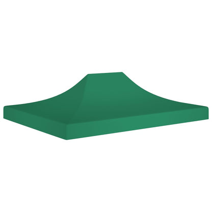 vidaXL Toit de tente de réception 4x3 m Vert 270 g/m²