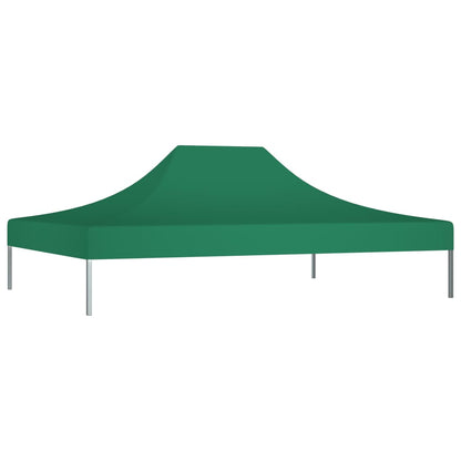 vidaXL Toit de tente de réception 4x3 m Vert 270 g/m²