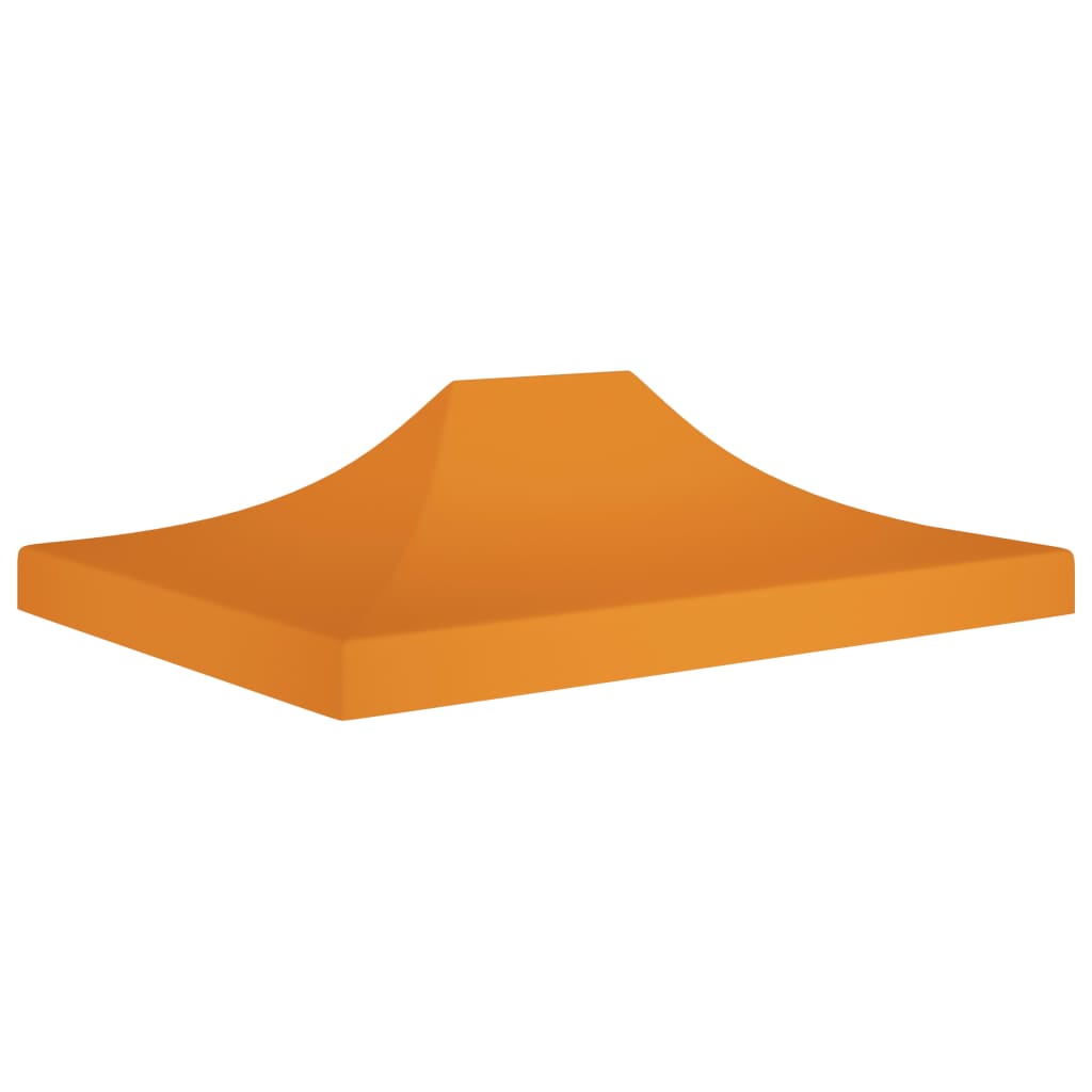 vidaXL Toit de tente de réception 4x3 m Orange 270 g/m²