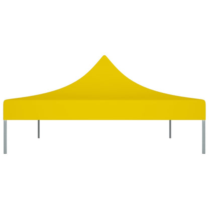 vidaXL Toit de tente de réception 4x3 m Jaune 270 g/m²