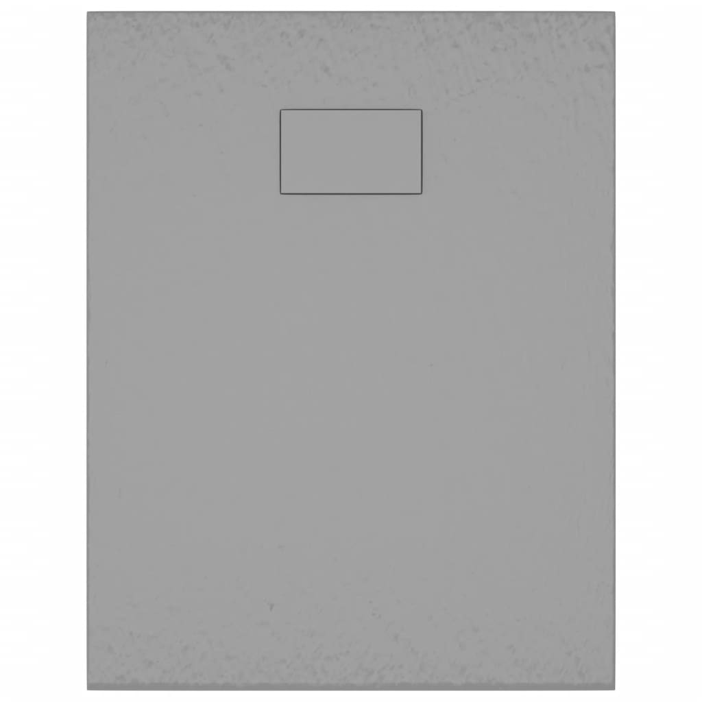 vidaXL Receveur de douche SMC Gris 90x70 cm