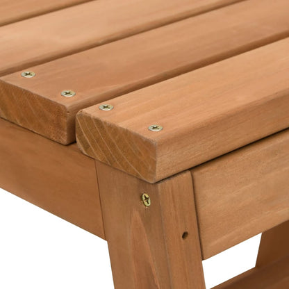 vidaXL Escabeau pliable Bois de sapin massif
