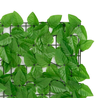 vidaXL Écran de balcon avec feuilles vert 500x75 cm