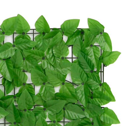 vidaXL Écran de balcon avec feuilles vert 600x75 cm
