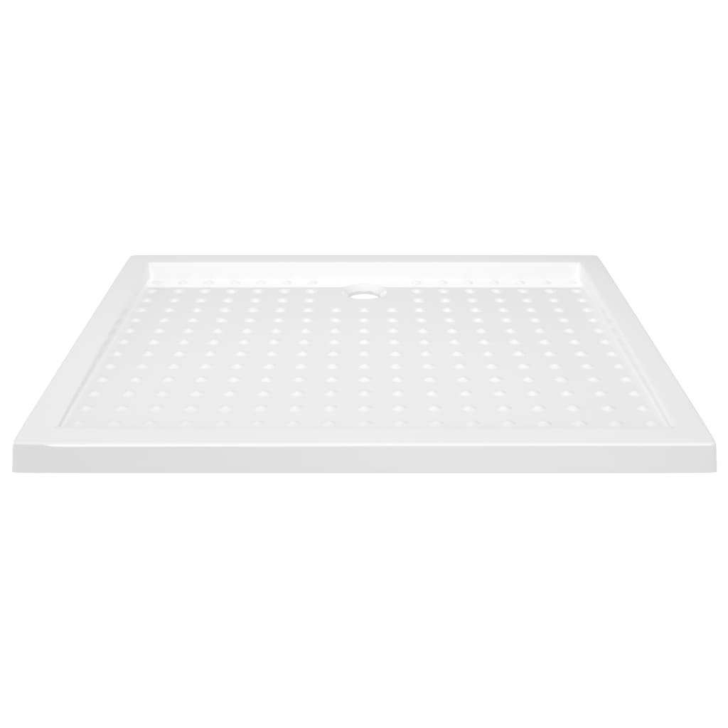 vidaXL Receveur de douche avec picots Blanc 80x100x4 cm ABS
