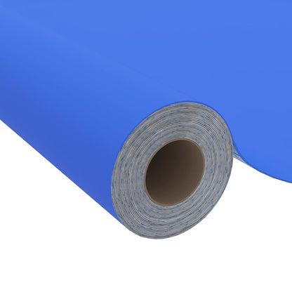 vidaXL Film autoadhésif pour meubles Bleu brillant 500x90 cm PVC
