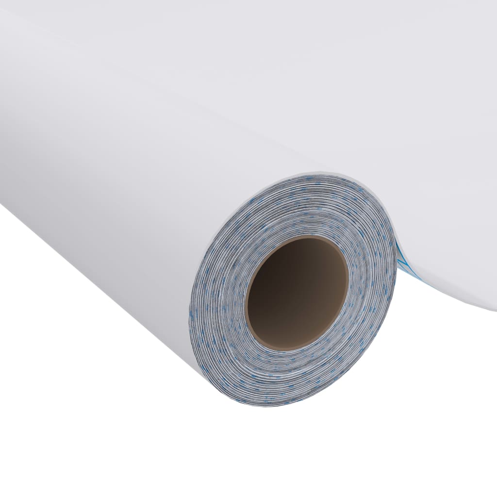 vidaXL Film autoadhésif pour meubles Argenté brillant 500x90 cm PVC
