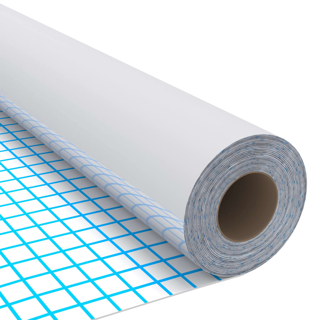 vidaXL Film autoadhésif pour meubles Argenté brillant 500x90 cm PVC