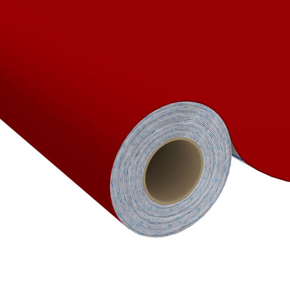 vidaXL Films autoadhésifs pour meubles 2 pcs Rouge 500x90 cm PVC