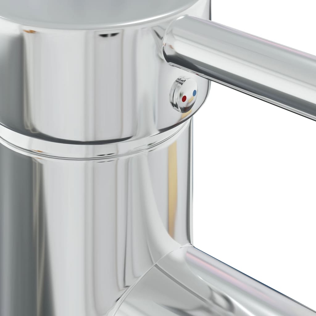vidaXL Lavabo encastré avec robinet 61x39x18 cm Céramique Blanc