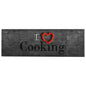 vidaXL Tapis de cuisine lavable Cooking 60x300 cm