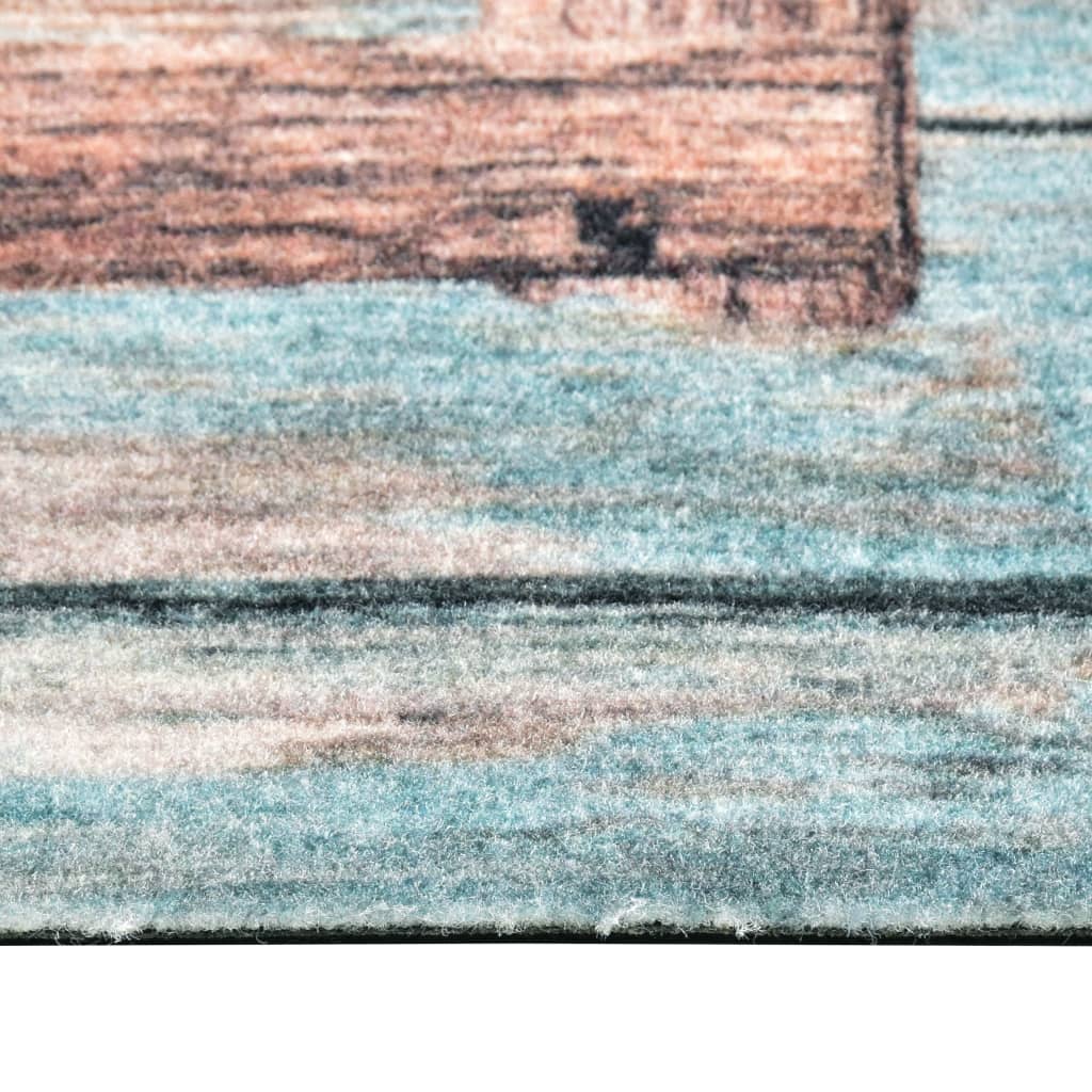 vidaXL Tapis de cuisine lavable Love 60x300 cm