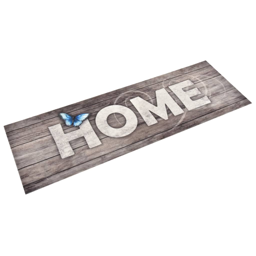 vidaXL Tapis de sol de cuisine lavable Home 45x150 cm