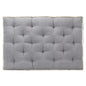 vidaXL Coussin de canapé palette Anthracite 120x80x10 cm