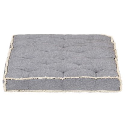 vidaXL Coussin de canapé palette Anthracite 120x80x10 cm