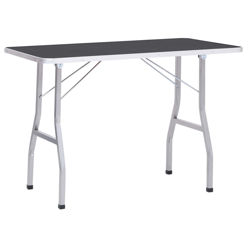 vidaXL Table de toilettage réglable pour chiens avec 1 boucle