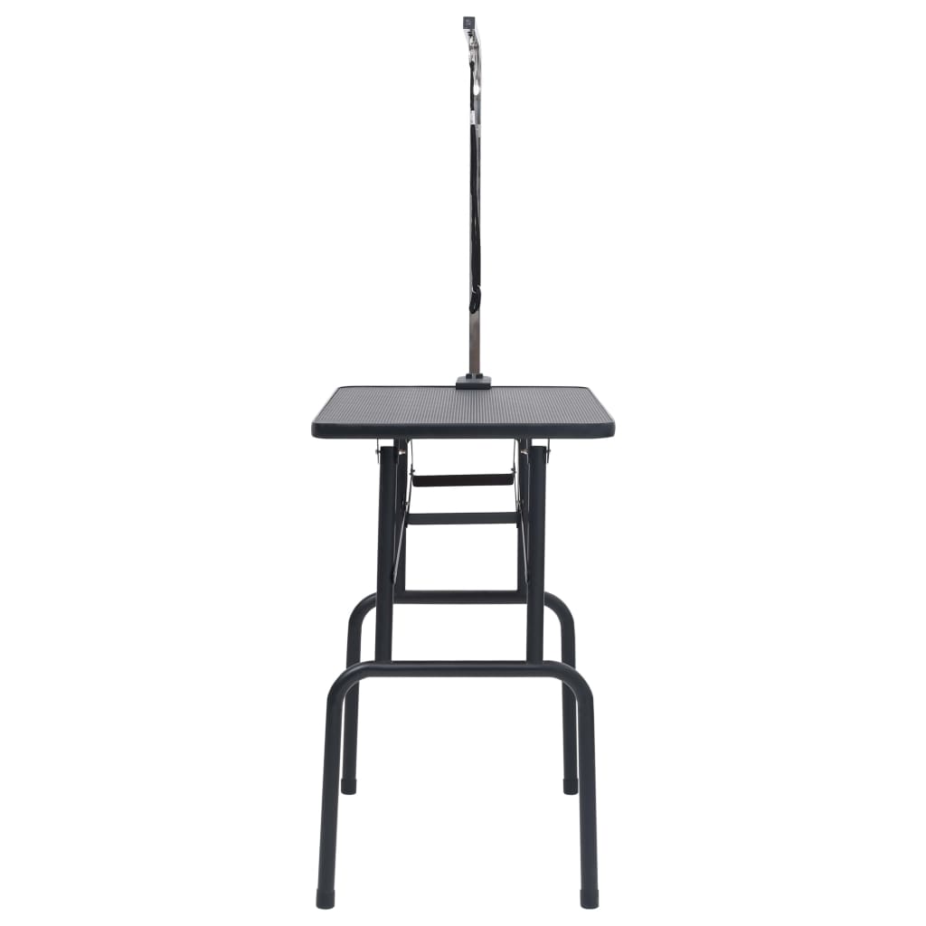 vidaXL Table de toilettage réglable pour chiens avec 1 boucle