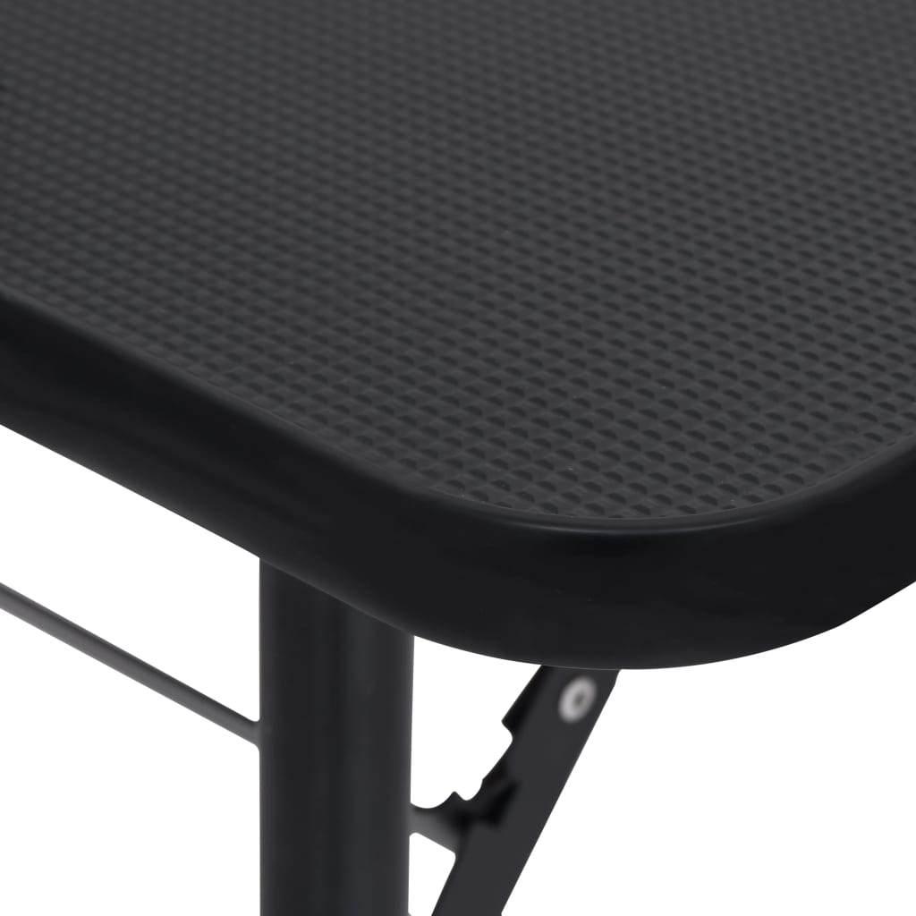 vidaXL Table de toilettage réglable pour chiens avec 1 boucle