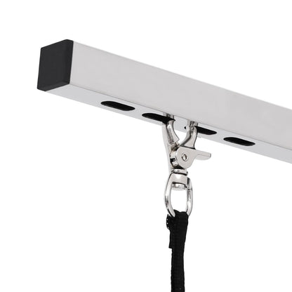 vidaXL Table de toilettage réglable pour chiens avec 1 boucle