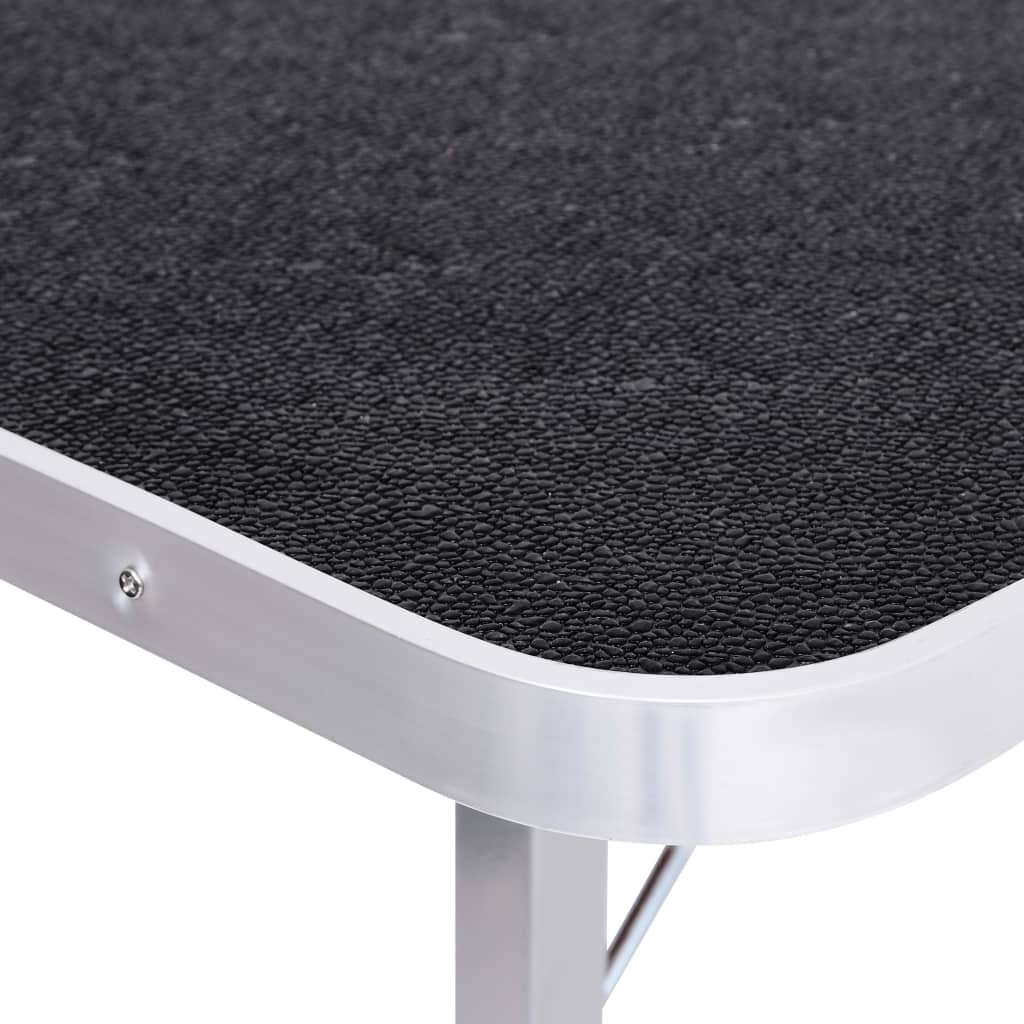 vidaXL Table de toilettage réglable de chiens avec 2 boucles et panier