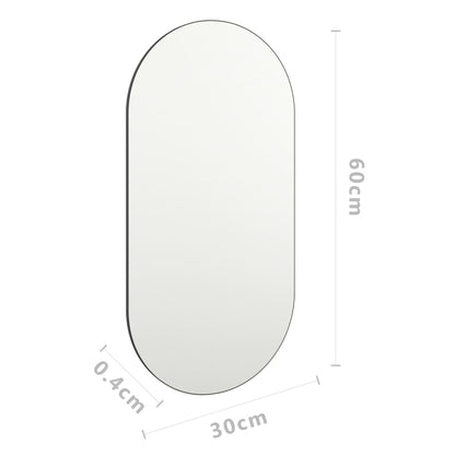 vidaXL Miroir 60x30 cm Verre