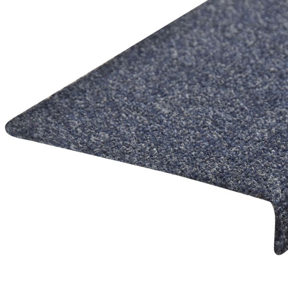 vidaXL Tapis d'escalier 5 pcs Tissu aiguilleté 65x21x4 cm Anthracite