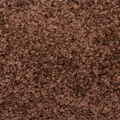 vidaXL Tapis d'escalier 10 pcs 56x17x3 cm Marron