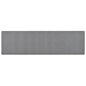vidaXL Tapis de couloir Gris foncé 50x200 cm