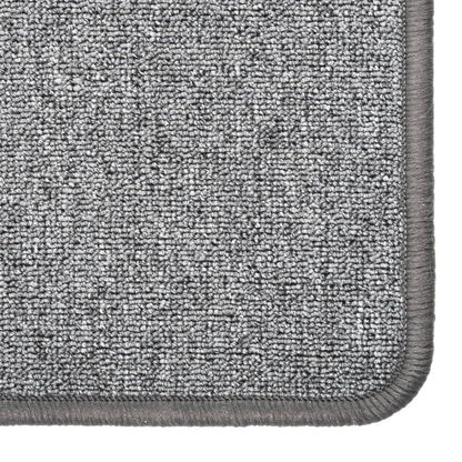 vidaXL Tapis de couloir Gris foncé 50x200 cm