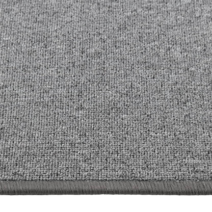 vidaXL Tapis de couloir Gris foncé 80x250 cm