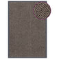 vidaXL Paillasson touffeté 80x120 cm Marron foncé