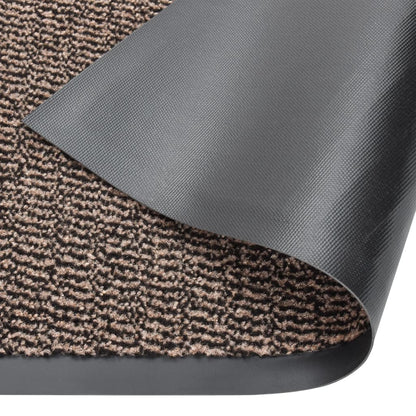 vidaXL Paillasson touffeté 80x120 cm Marron foncé