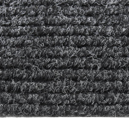 vidaXL Tapis 100x450 cm Anthracite