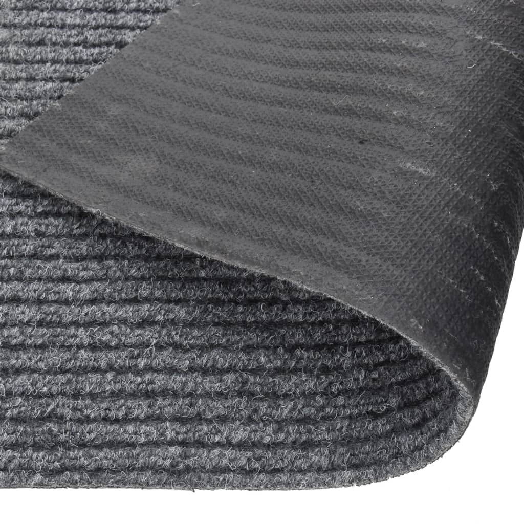 vidaXL Tapis 100x100 cm gris