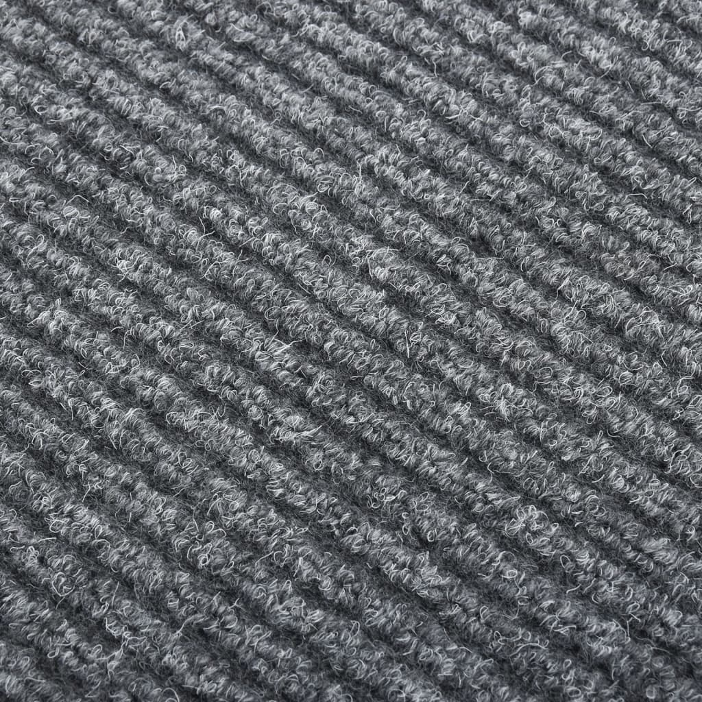 vidaXL Tapis 100x200 cm Gris