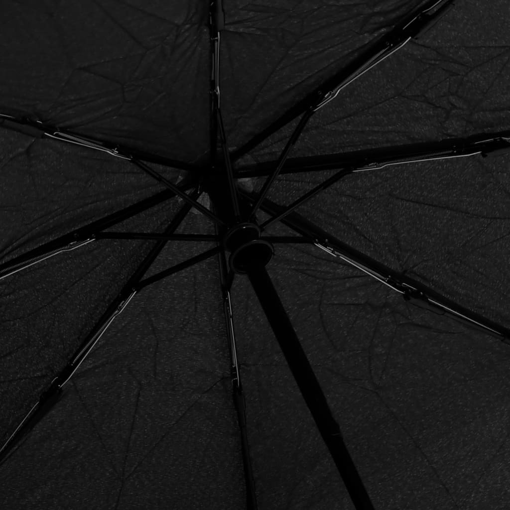 vidaXL Parapluie pliable automatique Noir 95 cm