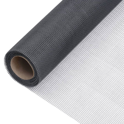 vidaXL Écran en treillis Fibre de verre 60x1000 cm Gris