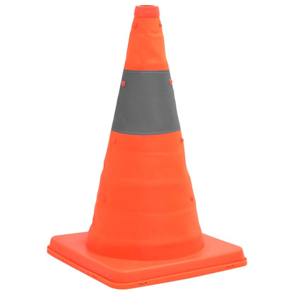 vidaXL Cônes de signalisation escamotables 10 pcs 42 cm