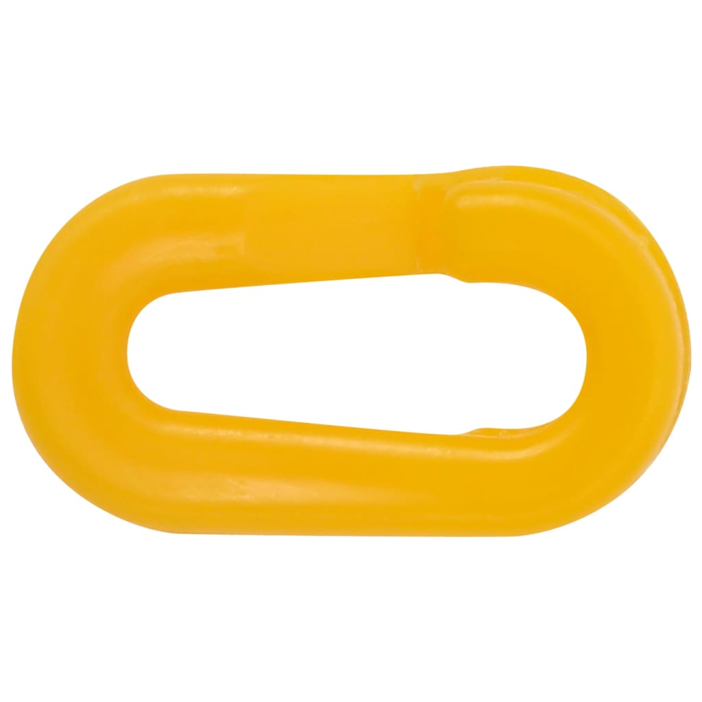 vidaXL Ensemble de poteaux à chaîne avec chaîne en plastique 10 m