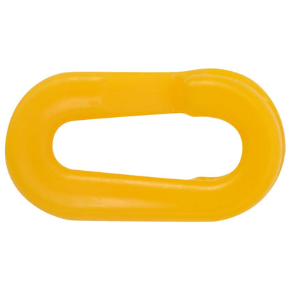 vidaXL Ensemble de poteaux à chaîne avec chaîne en plastique 10 m