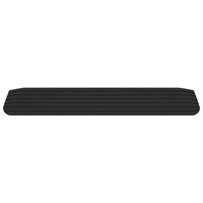 vidaXL Rampe de seuil 110x21x2,5 cm Caoutchouc